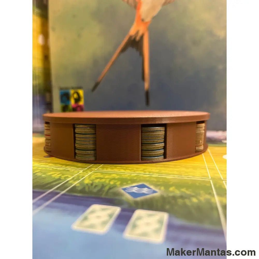 Wingspan Egg And Food Token Organizer With A Magnetic Lid - Base Game Expansions